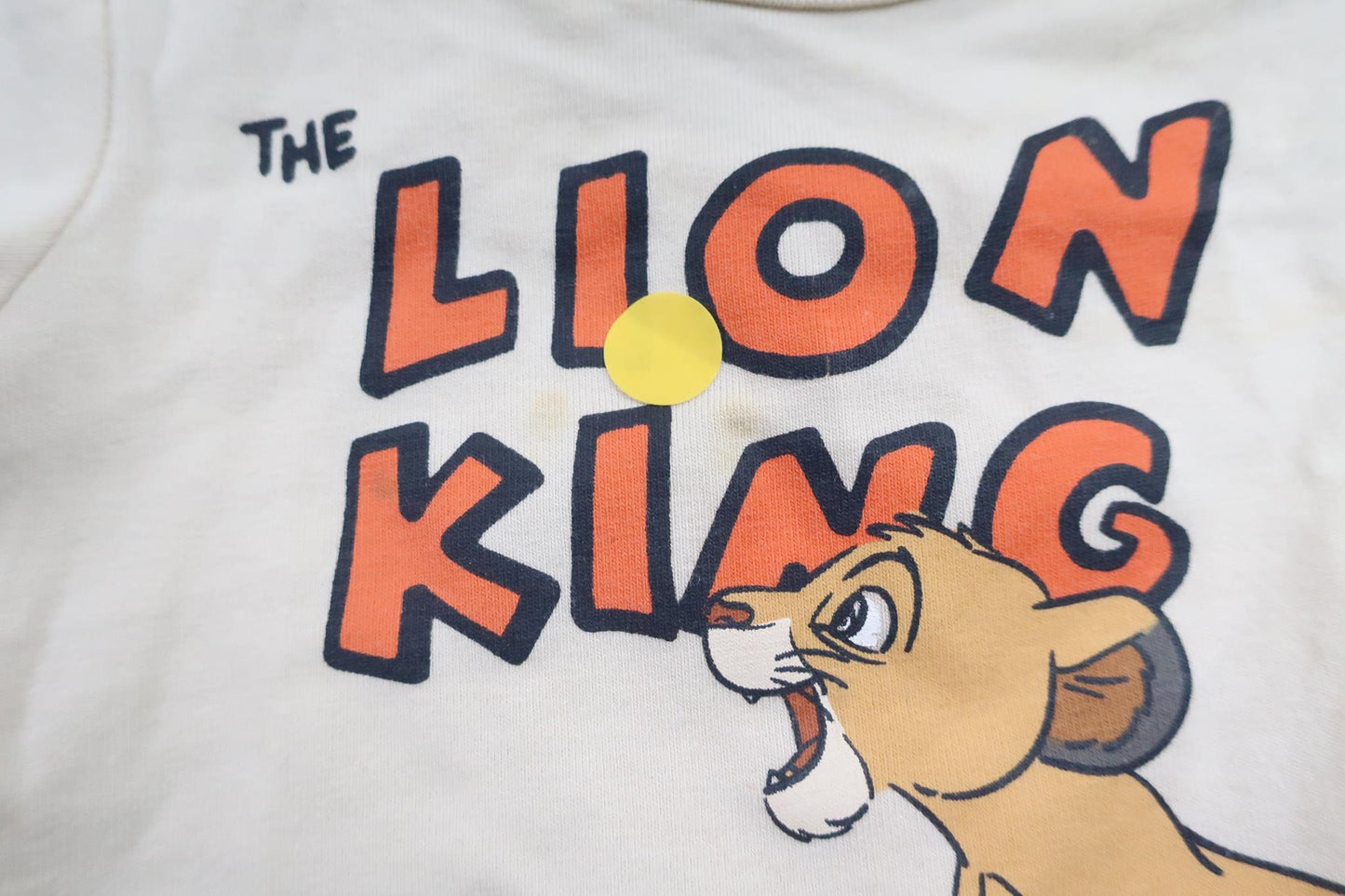 Bodysuit with The Lion King from H&amp;M - Size 56 - Beige