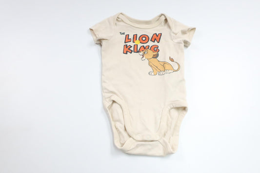 Body med Lejonkungen från H&M - Storlek 56 - Beige