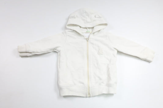 Munkjacka från United Colors of Benetton - Storlek 68 - Vit