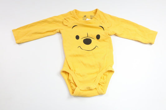 Body Nalle Puh från H&M - Storlek 62 - Gul