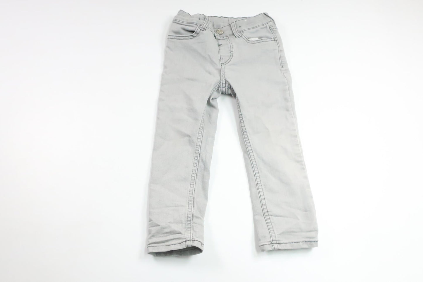 Jeansbyxor från H&M - Storlek 98 - Grå