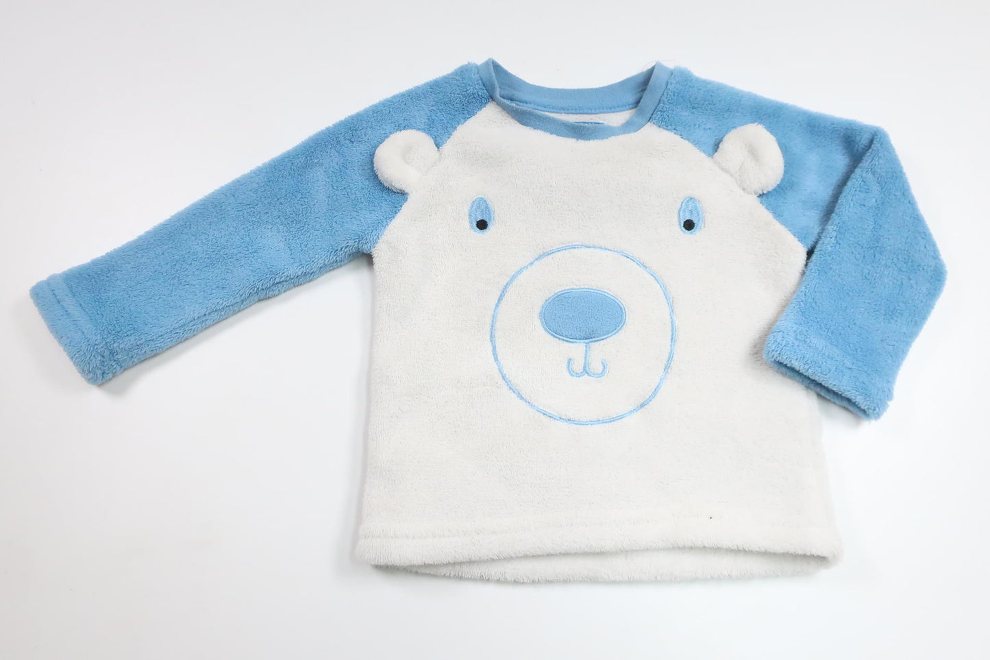 Tröja i fleece från Primark - Storlek 80 - Blå