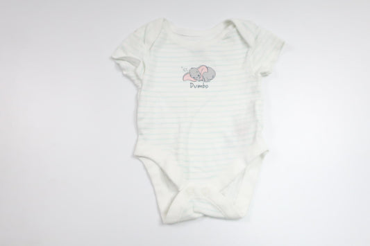 Body med Dumbo från Disney - Storlek 50/56 - Vit