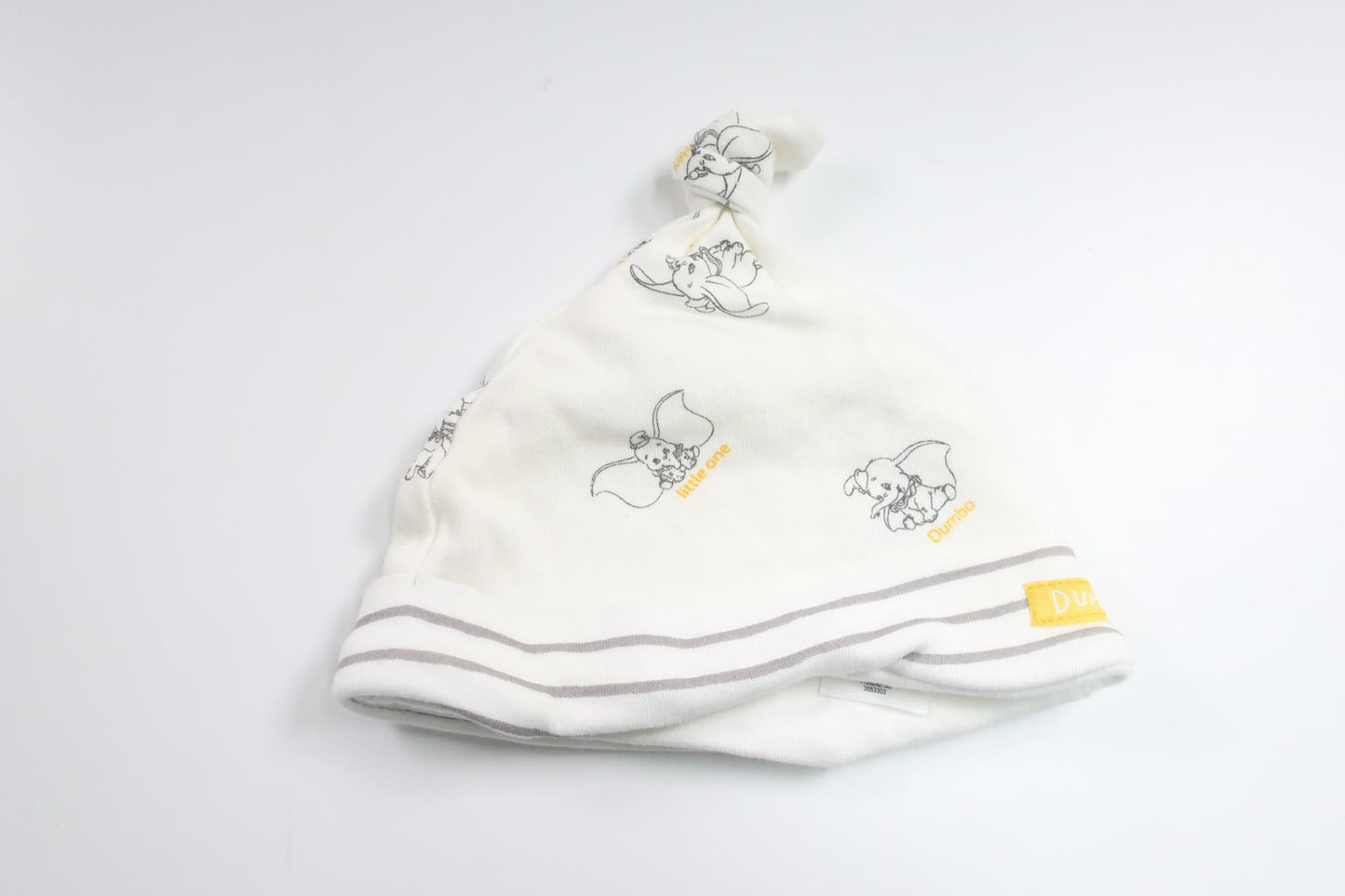 Mössa Dumbo från Primark - Storlek 74 - Benvit