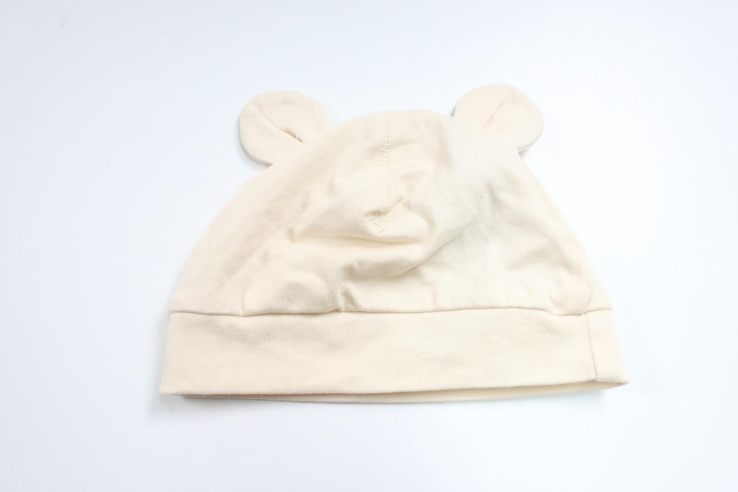 Mössa med öron från H&M - Storlek 56 - Benvit