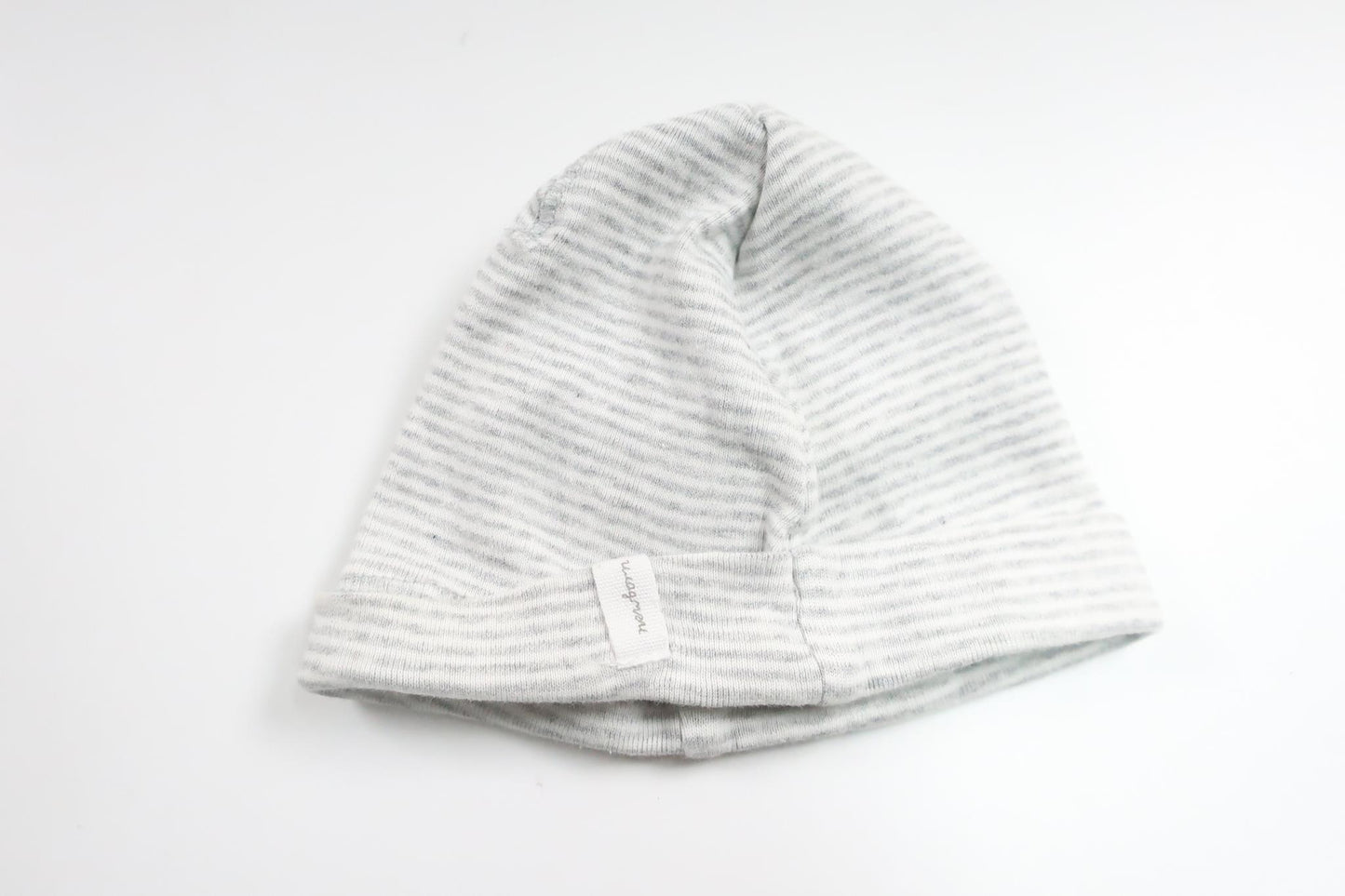 Randig mössa från H&M - Storlek 62 - Grå