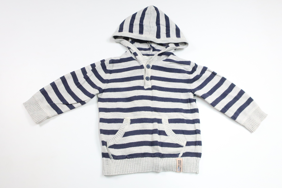 Huvtröja från H&M - Storlek 86 - Grå