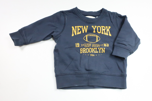 Sweatshirt från Denim Day - Storlek 74 - Marinblå