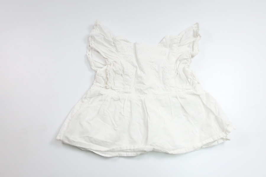 Tunika från Matalan - Storlek 74/80 - Vit