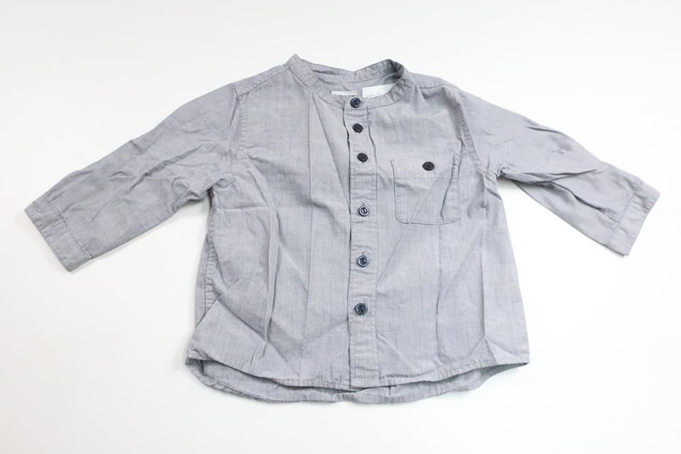 Skjorta från Polarn o. Pyret - Storlek 68 - Marinblå