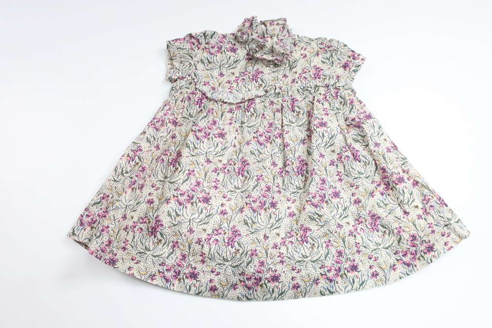 Blommig klänning från Gocco - Storlek 68/74 - Multi