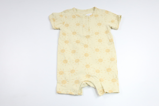 Pyjamas från ICA I Love Eco - Storlek 62 - Gul