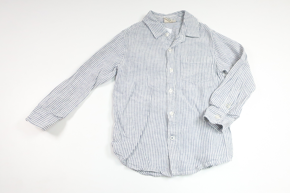 Randig skjorta från SRNHLT - Storlek 110 - Blå