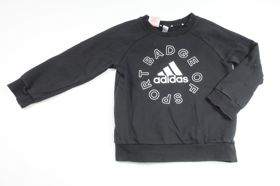 Sweatshirt från Adidas - Storlek 110 - Svart