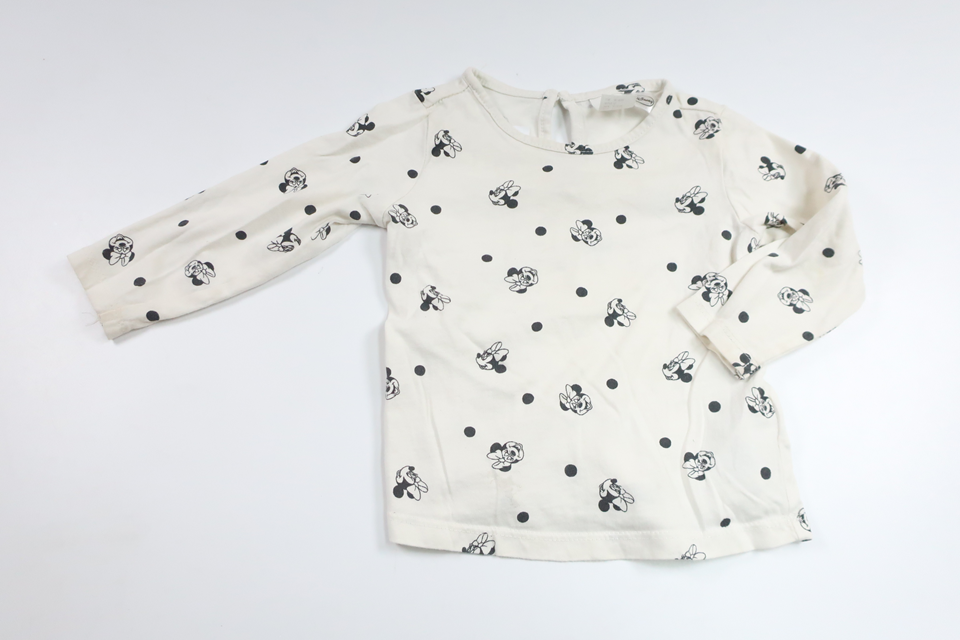 Tröja med Mimmi från H&M - Storlek 74 - Benvit