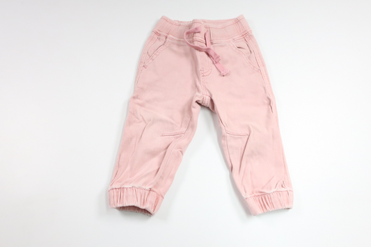 Byxor från Uniq Denim Wear - Storlek 74 - Rosa