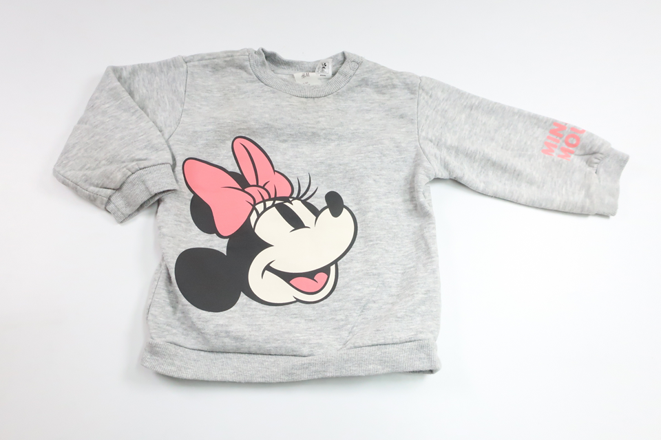 Sweatshirt med Mimmi från H&M - Storlek 80 - Grå
