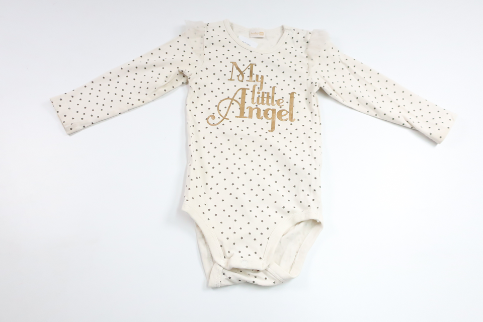 Body från Lindex - Storlek 80 - Benvit