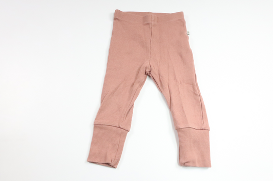 Ribbade byxor från BEBE - Storlek 70 - Rosa