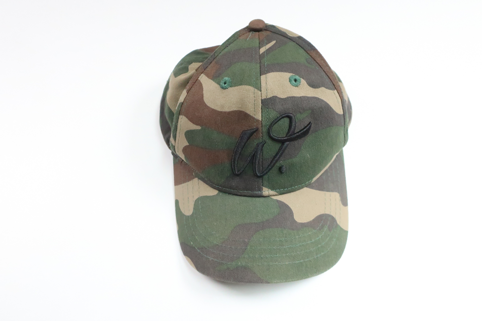 Militärmönstrad keps från Statewear - Storlek 110/116 - Grön