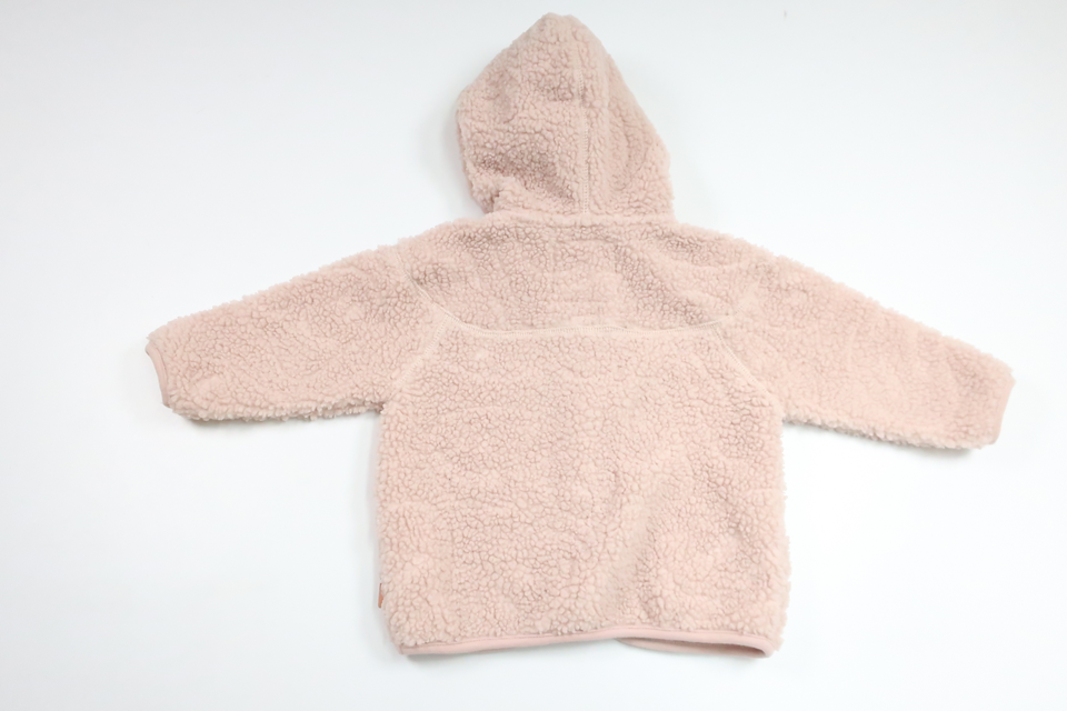 Munkjacka i teddy från Molo - Storlek 80 - Rosa