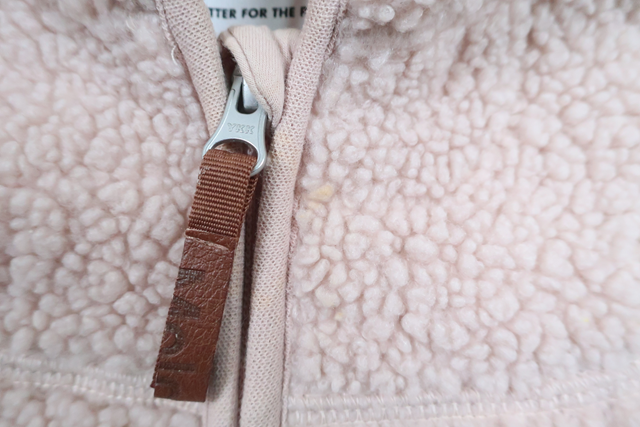 Munkjacka i teddy från Molo - Storlek 80 - Rosa