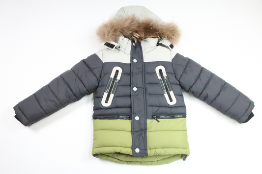 Vinterjacka från Ding Li - Storlek 104 - Marinblå