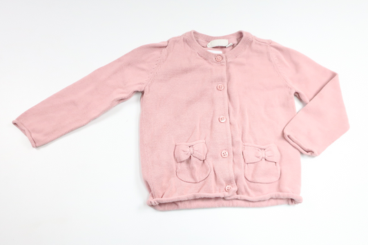 Stickad kofta från Kappahl - Storlek 86/92 - Rosa