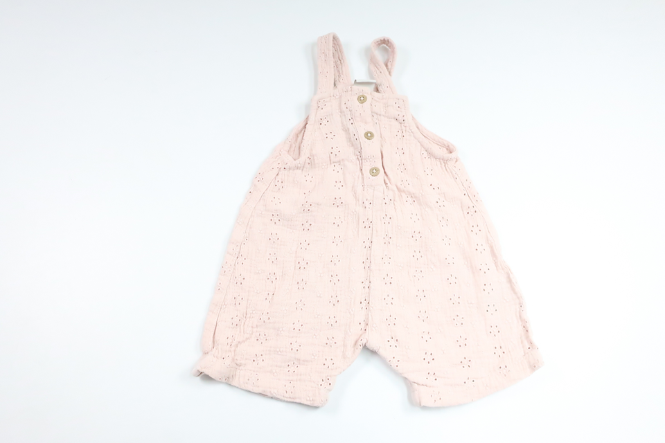 Suspender shorts from Lindex - Size 74 - Pink