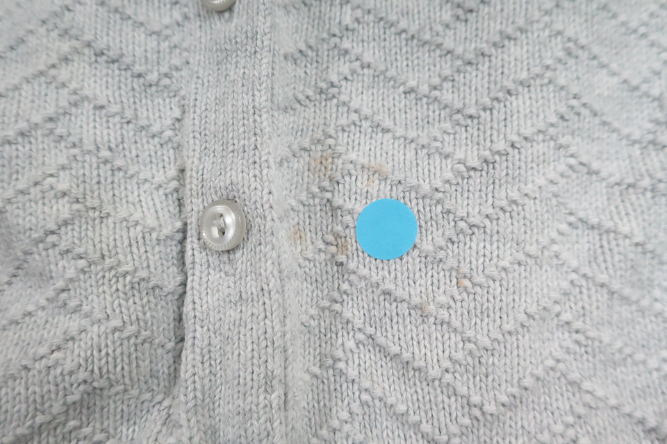 Stickad kofta från Lindex - Storlek 86 - Grå