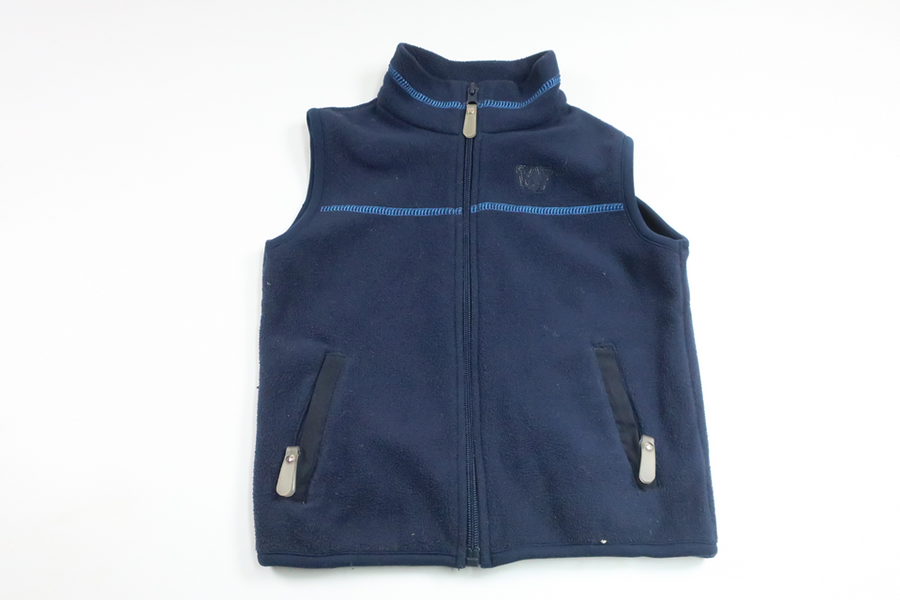 Väst i fleece från My Wear Active - Storlek 86/92 - Marinblå