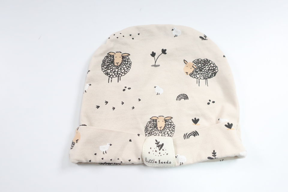 Mössa från Little Keedo - Storlek 62/68 - Benvit