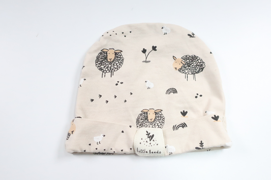 Mössa från Little Keedo - Storlek 62/68 - Benvit