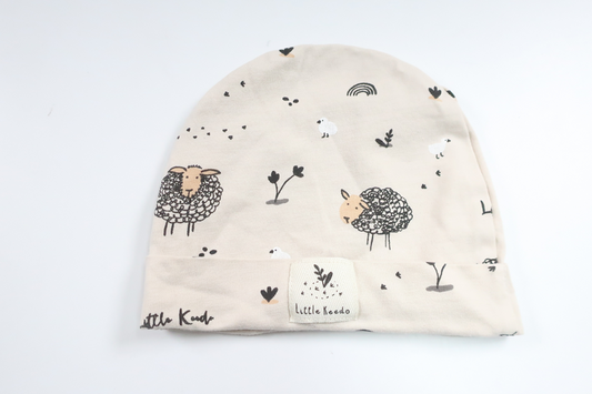 Mössa från Little Keedo - Storlek 62/68 - Benvit