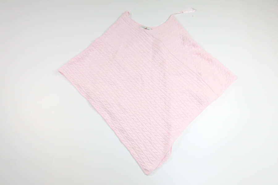 Stickad poncho från Hampton Republic - Storlek 122/128 - Rosa