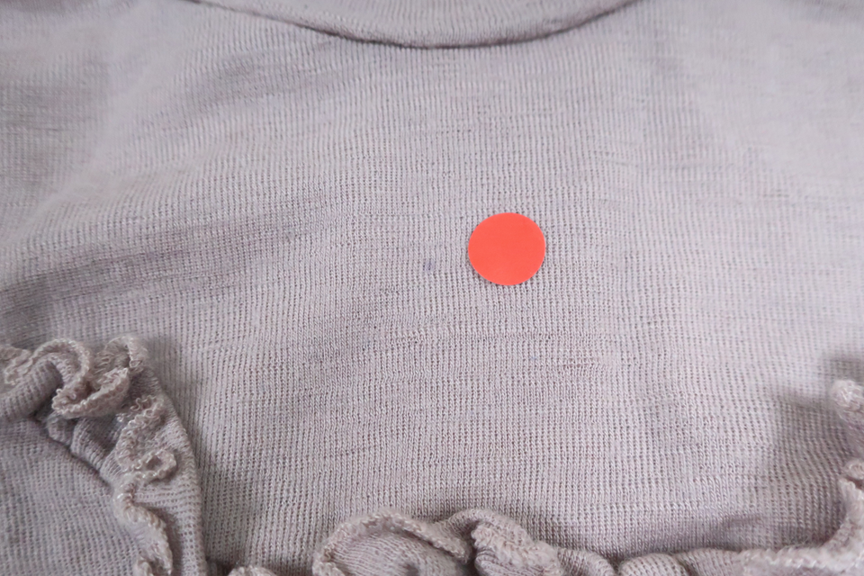 Tröja i 100% merinoull från Wheat - Storlek 128 - Lila