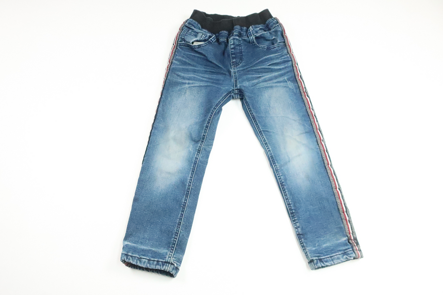 Fodrade byxor från Carlfit - Storlek 120 - Denim