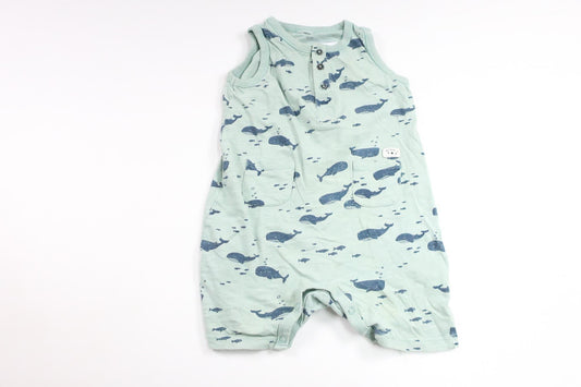 Jumpsuit med valar från Lindex - Storlek 86 - Blå