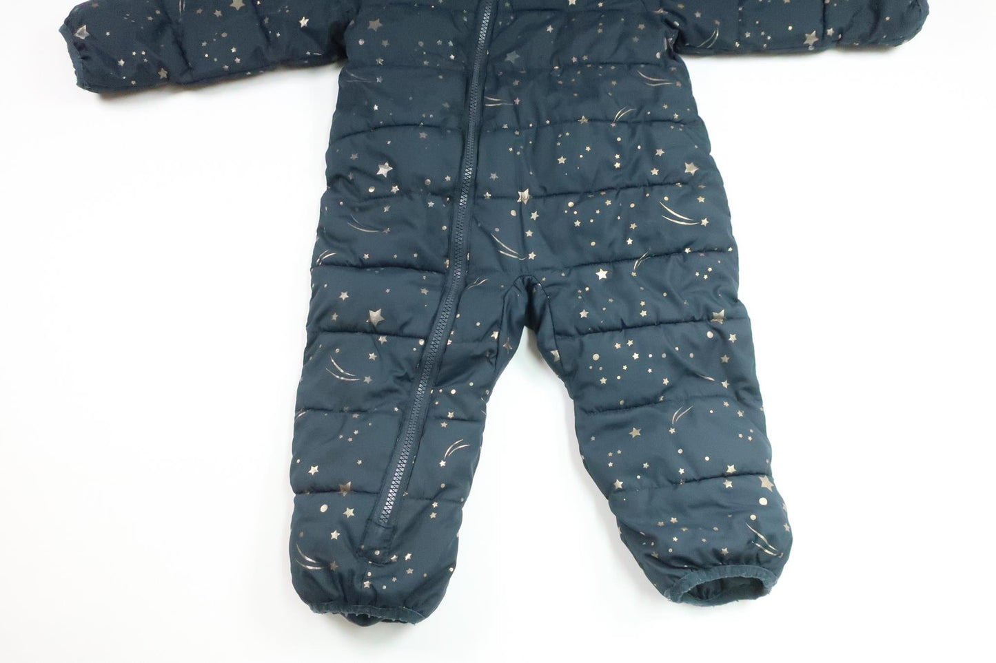 Fleecefodrad overall från Citat - Storlek 80 - Marinblå