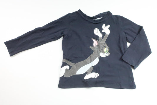 Tröja Tom & Jerry från Name It - Storlek 98 - Marinblå