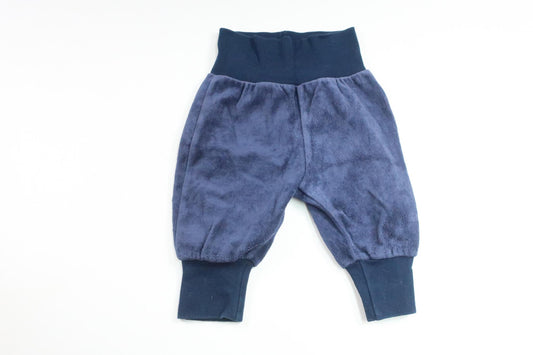 Byxor i fleece från Basic U - Storlek 56 - Marinblå