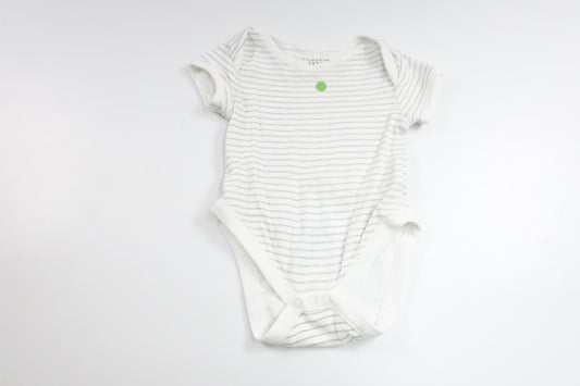 Randig body från Primark - Storlek 62 - Vit