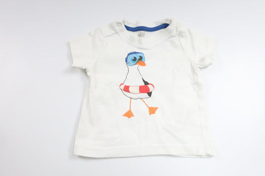 T-shirt från H&M - Storlek 56 - Vit