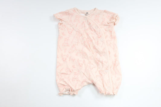 Pyjamas med Bambi från H&M - Storlek 56 - Rosa