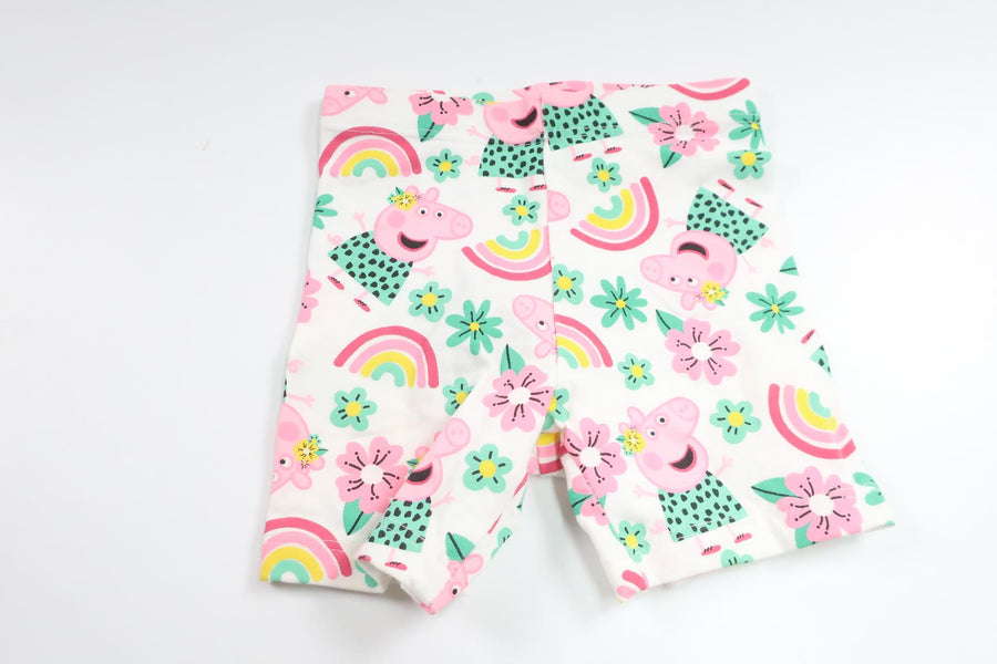 Shorts med Greta Gris från Primark - Storlek 62/68 - Vit