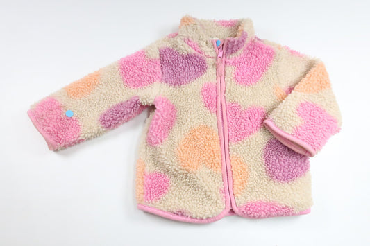 Jacka i pile med hjärtan från H&M - Storlek 80 - Multi