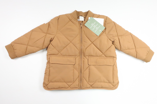 Quiltad jacka från H&M - Storlek 86 - Brun