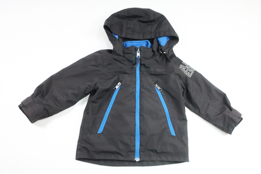 Skaljacka med avtagbar fleecefoder från H&M - Storlek 92 - Svart