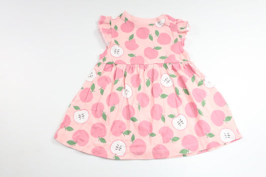 Dress with apple from Pytteliten - Size 68 - Pink