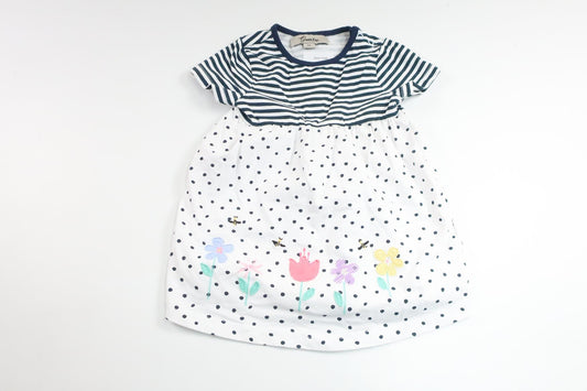 Polka dot dress from Sweetie - Size 68 - White